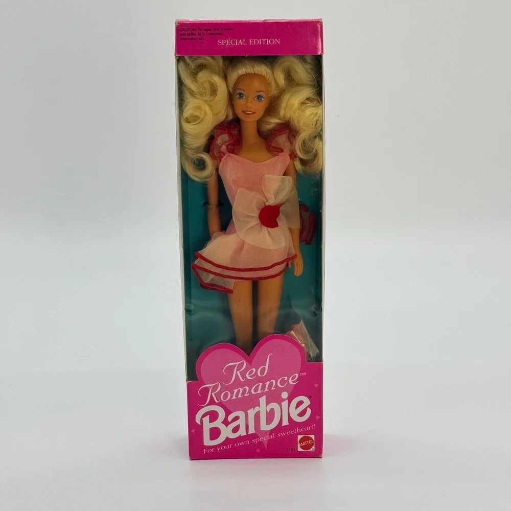 Vintage 1992 Mattel Red Romance Barbie Doll Special Edition 3161 NIB